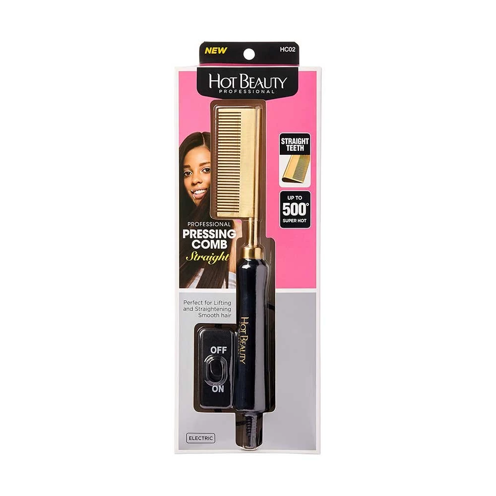 KISS Hot Beauty Professional Pressing Comb – 02 3 KISS Hot Beauty Professional Pressing Comb – 02
