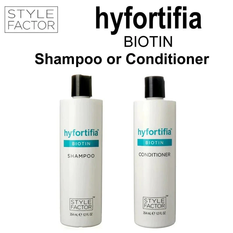 Hyfortifia Biotin Shampoo & Conditioner – 12oz 4 Hyfortifia Biotin Shampoo & Conditioner – 12oz - Image 2