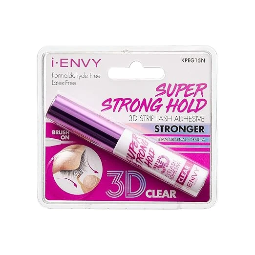 I-Envy By KISS Super Strong Hold 3D Strip Lash Glue - 5g 7 I-Envy By KISS Super Strong Hold 3D Strip Lash Glue - 5g - Image 5
