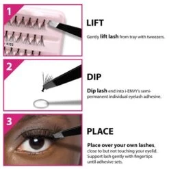 IEnvy By Kiss Premium Individual Lash Glue – Clear -Beauty Exchanges ienvy by kiss premium individual lash glue clear 756263