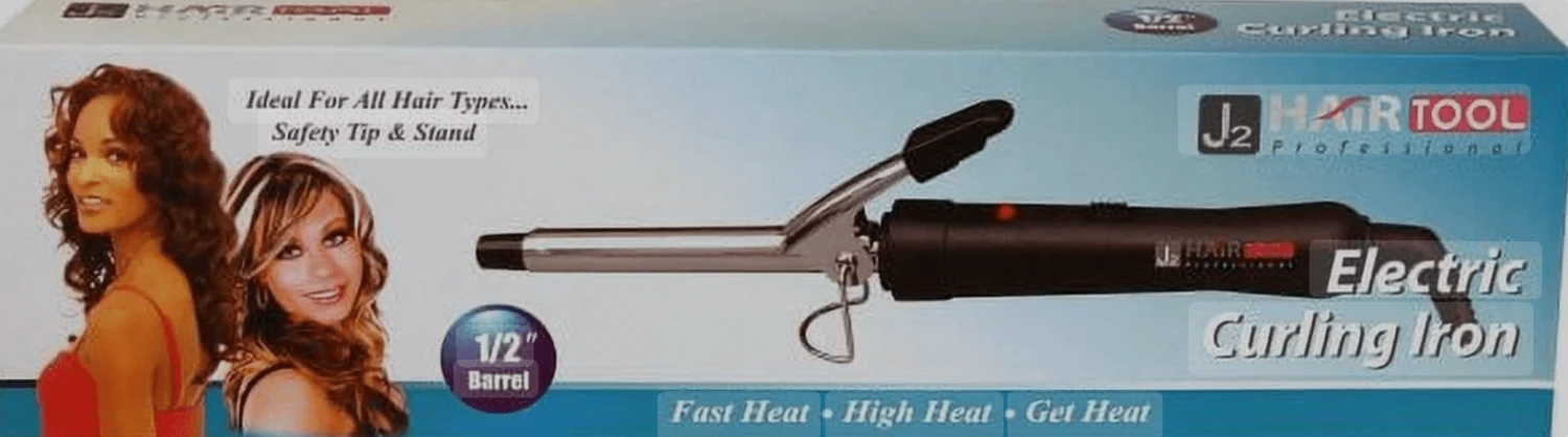 J2 Electric Curling Iron – 1" & 1/2" Barrels For Defined Curls & Smooth Styling 6 J2 Electric Curling Iron – 1" & 1/2" Barrels For Defined Curls & Smooth Styling - Image 4