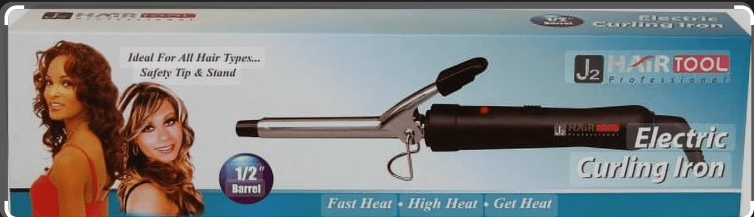 J2 Electric Curling Iron – 1" & 1/2" Barrels For Defined Curls & Smooth Styling 5 J2 Electric Curling Iron – 1" & 1/2" Barrels For Defined Curls & Smooth Styling - Image 3