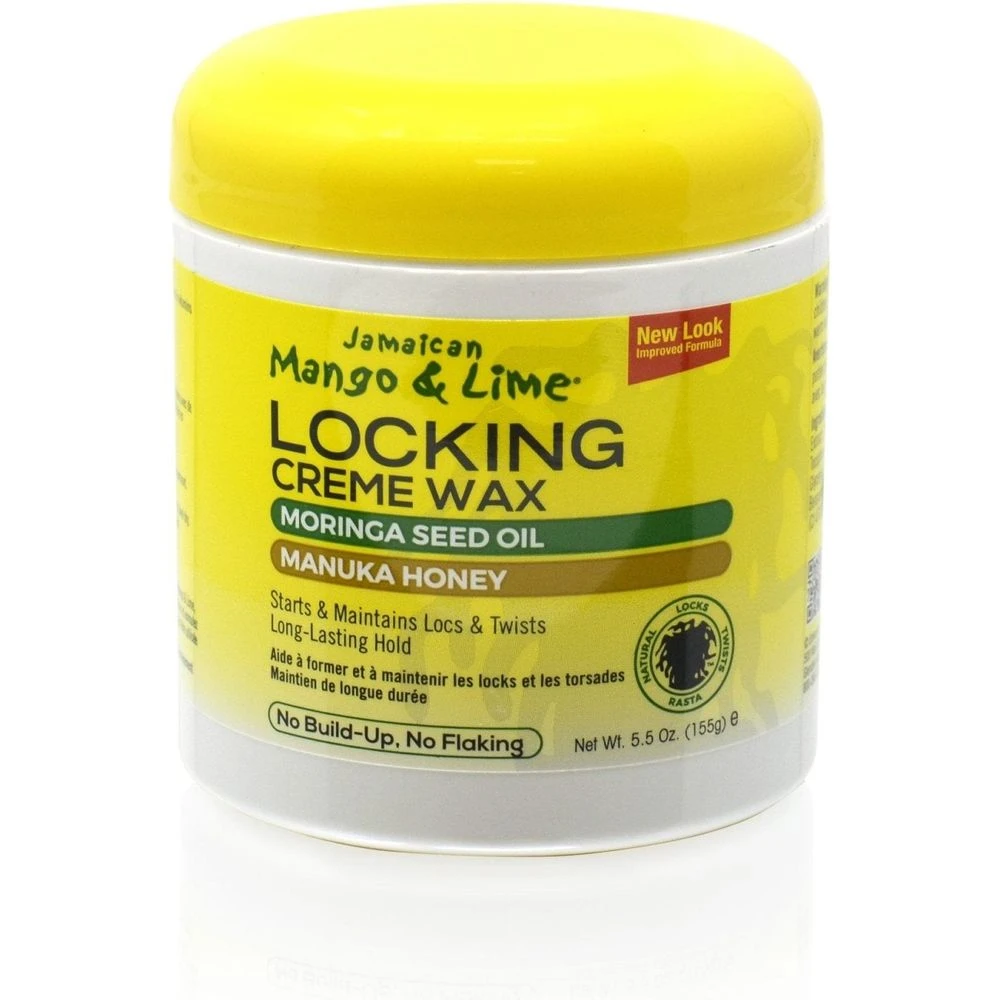 Jamaican Mango & Lime Locking Creme Wax - 3 Variants 3 Jamaican Mango & Lime Locking Creme Wax - 3 Variants