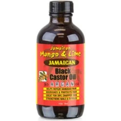 Jamaican Mango & Lime Black Castor Oil - Argan Oil 4oz