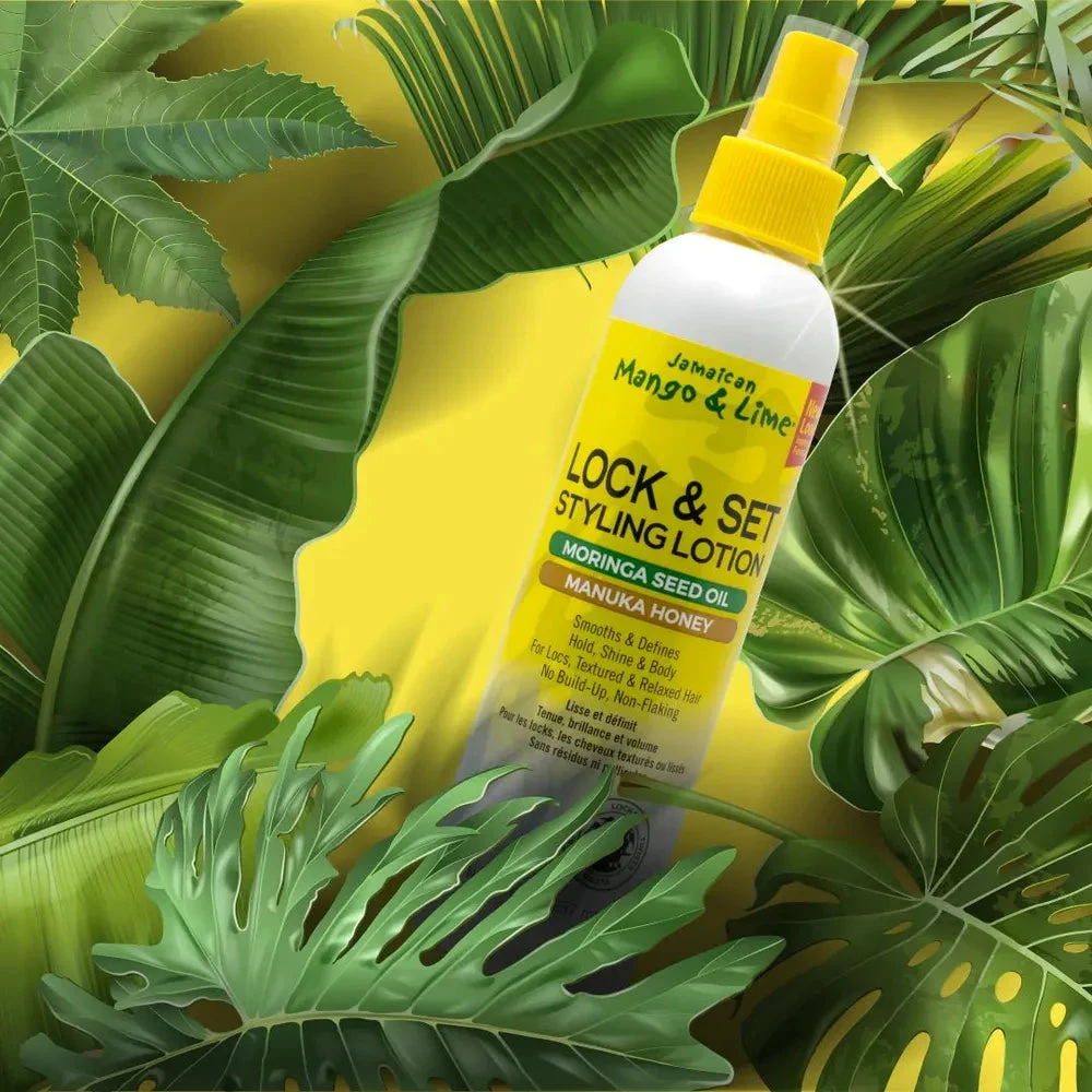 Jamaican Mango & Lime Lock And Set Styling Lotion - 8oz 5 Jamaican Mango & Lime Lock And Set Styling Lotion - 8oz - Image 3