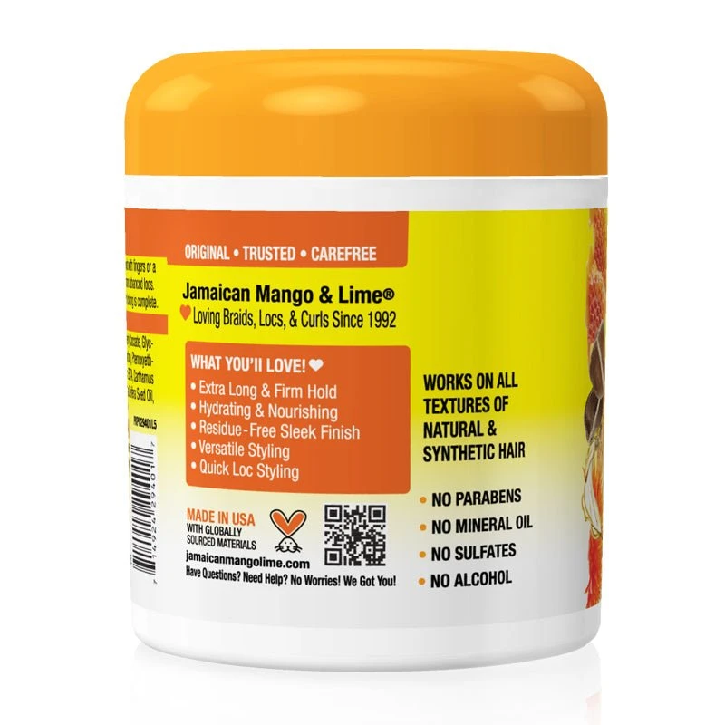 Jamaican Mango & Lime Locking Firm Hair Wax - 6oz 4 Jamaican Mango & Lime Locking Firm Hair Wax - 6oz - Image 2