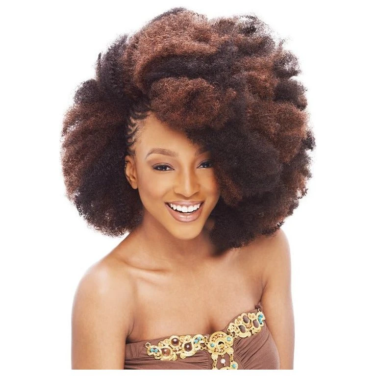 Janet Collection 2X Afro Kinky Bulk 24" 3 Janet Collection 2X Afro Kinky Bulk 24"