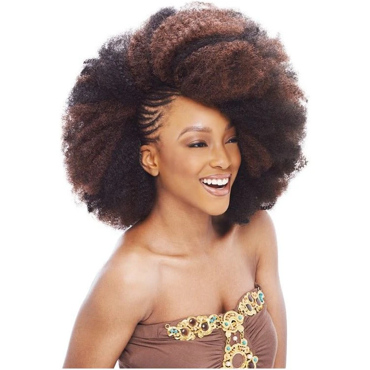 Janet Collection 2X Afro Kinky Bulk 24" 4 Janet Collection 2X Afro Kinky Bulk 24" - Image 2