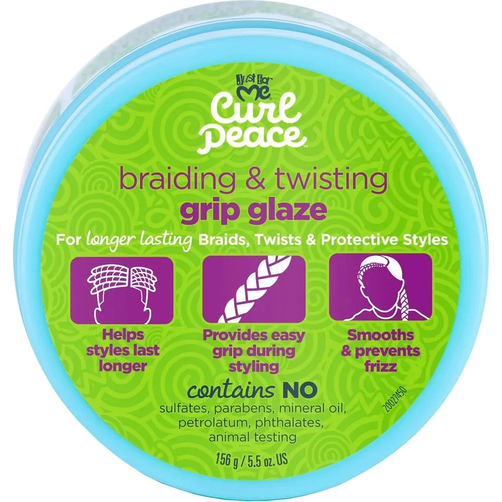 Just For Me Curl Peace Grip Glaze – 5.5 Oz 5 Just For Me Curl Peace Grip Glaze – 5.5 Oz - Image 3