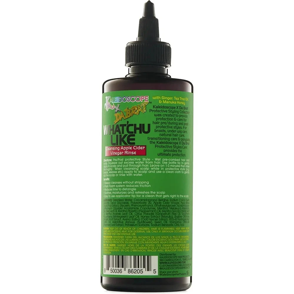 Kaleidoscope Da Brat Apple Cider Vinegar Rinse - Ginger Tea Tree 8 Oz 4 Kaleidoscope Da Brat Apple Cider Vinegar Rinse - Ginger Tea Tree 8 Oz - Image 2