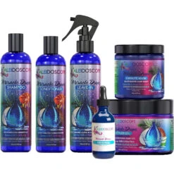 Kaleidoscope Miracle Drops 3 Minute Hair Mask - Coconut Milk Castor Oil 8 Oz 9 Kaleidoscope Miracle Drops 3 Minute Hair Mask - Coconut Milk Castor Oil 8 Oz -Beauty Exchanges kaleidoscope miracle drops styling gel strong hold conditioning hair gel coconut milk aloe vera castor seed oil 12oz 361333 2
