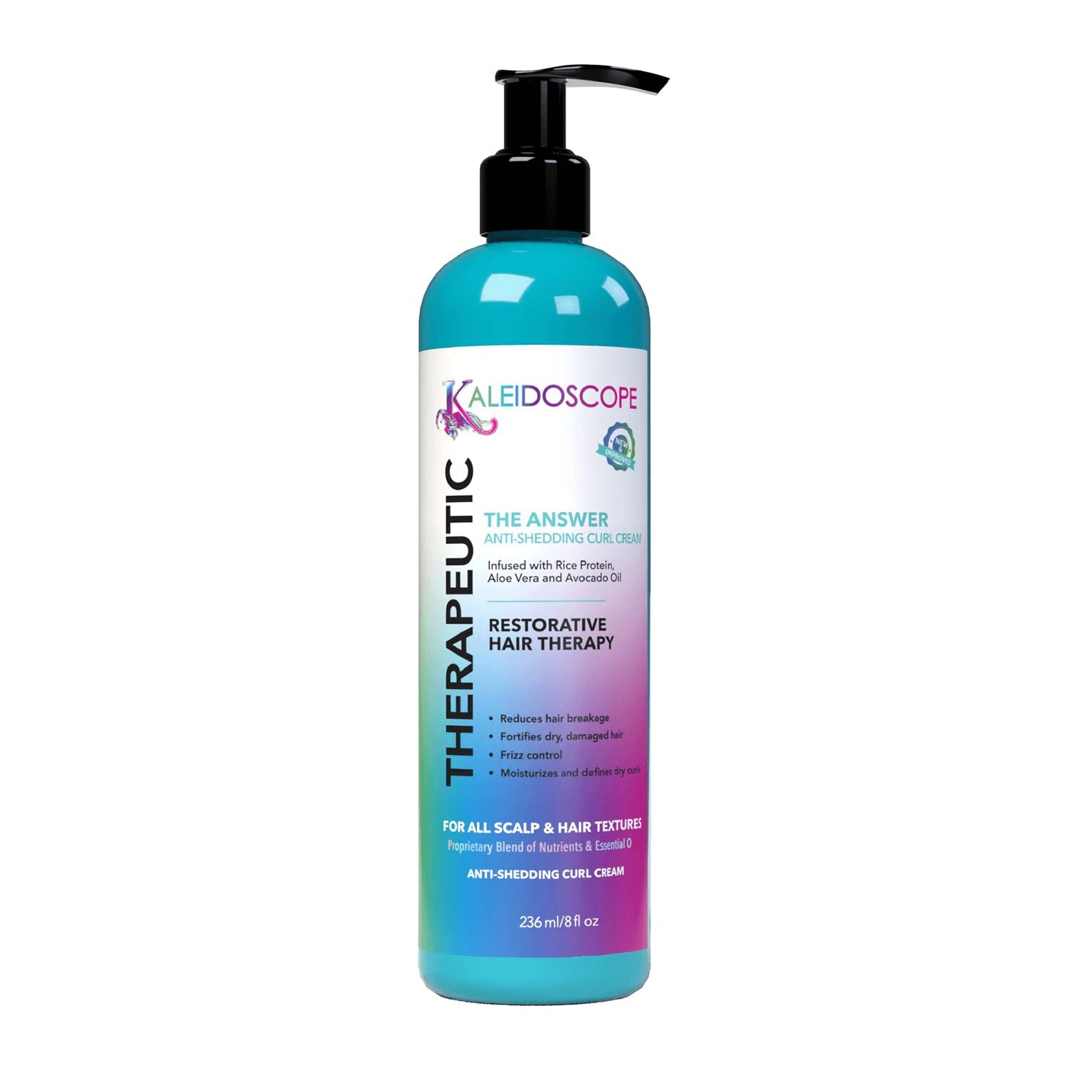 Kaleidoscope Therapeutic Anti-Shedding Curl Cream 3 Kaleidoscope Therapeutic Anti-Shedding Curl Cream