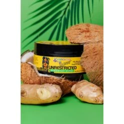 Kaleidoscope X Da Brat Unrestricted Braid & Loc Butter - Shea Butter 4 Oz -Beauty Exchanges kaleidoscope x da brat unrestricted braid loc butter nourishes moisturizes shea butter coconut oil ginger manuka oil all hair types female 4oz 352161