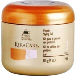 KeraCare Protein Styling Gel - Strong Hold 4oz/16oz