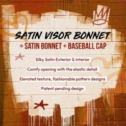 Keyshia Cole X Red By Kiss Silky Satin Visor Bonnet 23 Keyshia Cole X Red By Kiss Silky Satin Visor Bonnet -Beauty Exchanges keyshia cole x red by kiss silky satin visor bonnet style meets hair protection one size fits most 363133