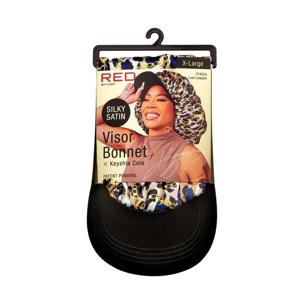 Keyshia Cole X Red By Kiss Silky Satin Visor Bonnet 8 Keyshia Cole X Red By Kiss Silky Satin Visor Bonnet - Image 6