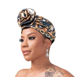 Keyshia Cole X Red By Kiss Top Knot Turban -Beauty Exchanges keyshia cole x red by kiss top knot turban effortless glam everyday comfort one size fits most 482611