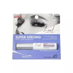 KISS Lash Couture Latex-Free Super Strong Eyelash Adhesive - 5g 10 KISS Lash Couture Latex-Free Super Strong Eyelash Adhesive - 5g -Beauty Exchanges kiss lash couture latex free super strong eyelash adhesive black gel clear 5g 017 oz extra hold gentle wear 761326