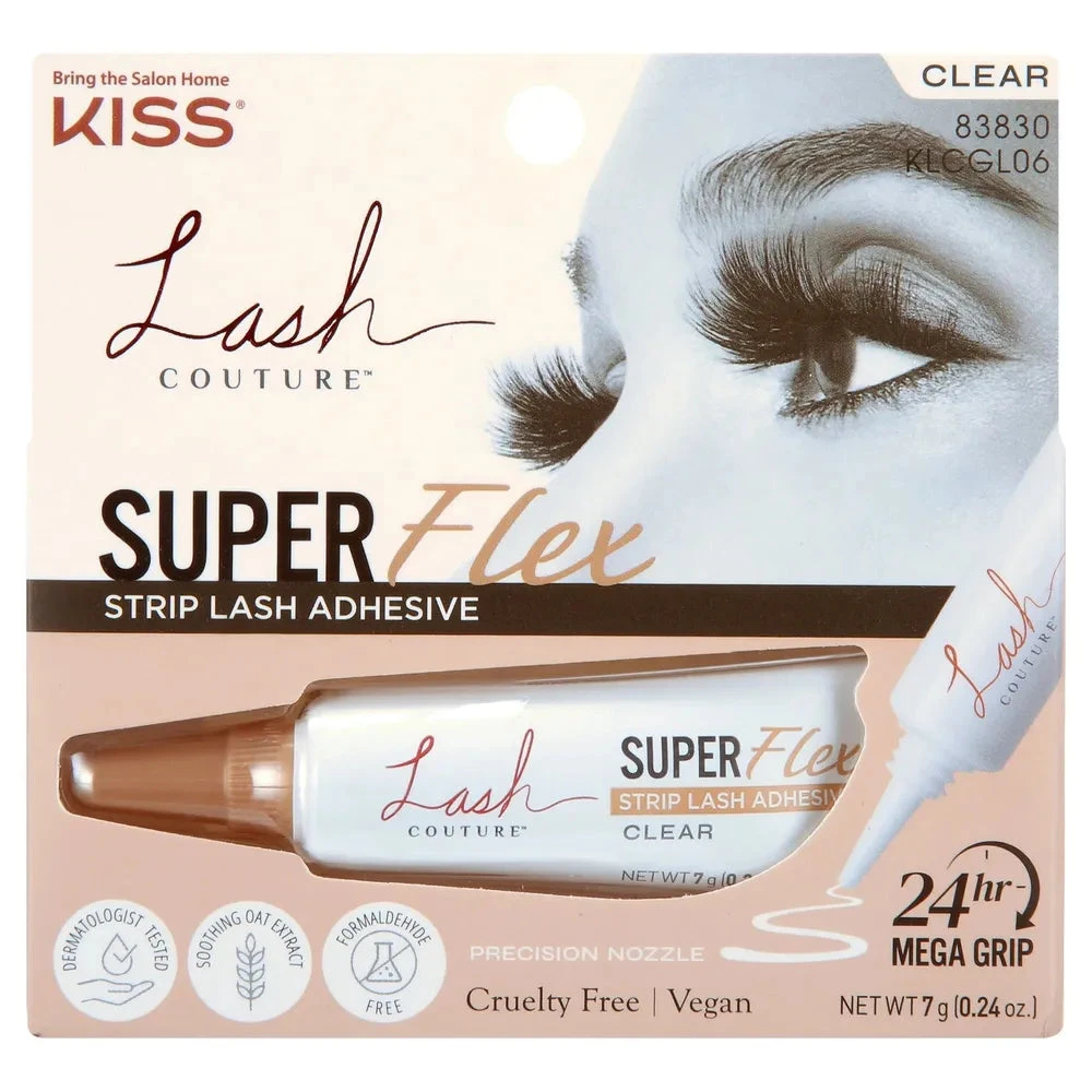 KISS Lash Couture Super Flex Oat-Infused Lash Adhesive - 7g 3 KISS Lash Couture Super Flex Oat-Infused Lash Adhesive - 7g