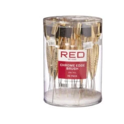 Kiss Red Edge Brush Chrome Pintail – 36pcs