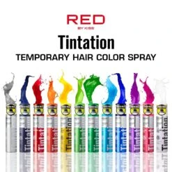 Red Kiss Tintation Temporary Hair Color Root Touch Up Spray – L