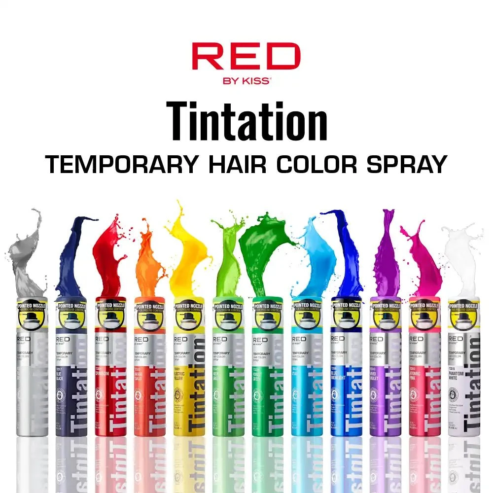 Red Kiss Tintation Temporary Hair Color Root Touch Up Spray – L 3 Red Kiss Tintation Temporary Hair Color Root Touch Up Spray – L