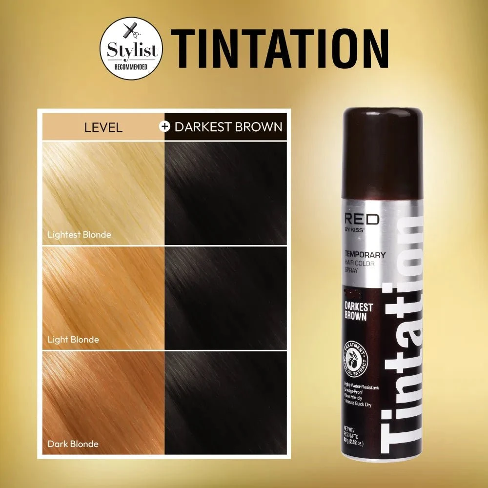 Red Kiss Tintation Temporary Hair Color Root Touch Up Spray – L 5 Red Kiss Tintation Temporary Hair Color Root Touch Up Spray – L - Image 3