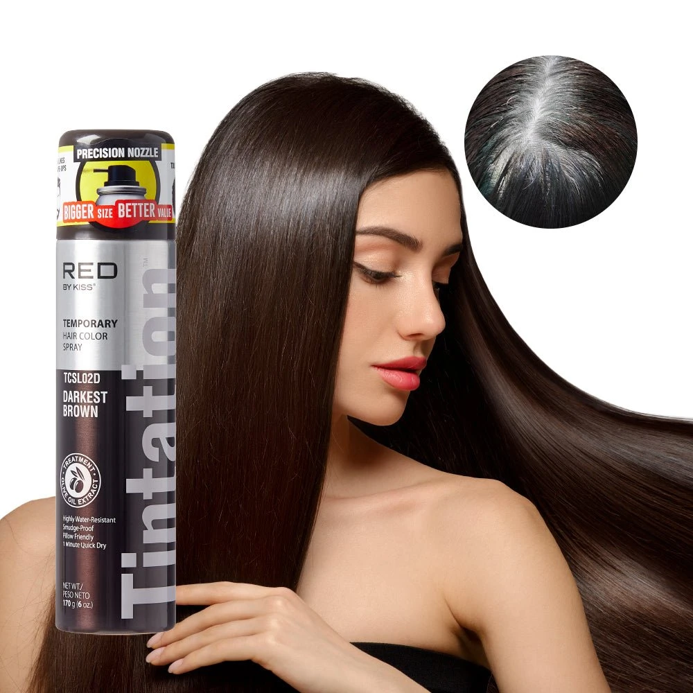 Red Kiss Tintation Temporary Hair Color Root Touch Up Spray – L 4 Red Kiss Tintation Temporary Hair Color Root Touch Up Spray – L - Image 2