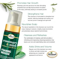 Difeel Foaming Hair Mousse – 8 Oz 25 Difeel Foaming Hair Mousse – 8 Oz -Beauty Exchanges l9