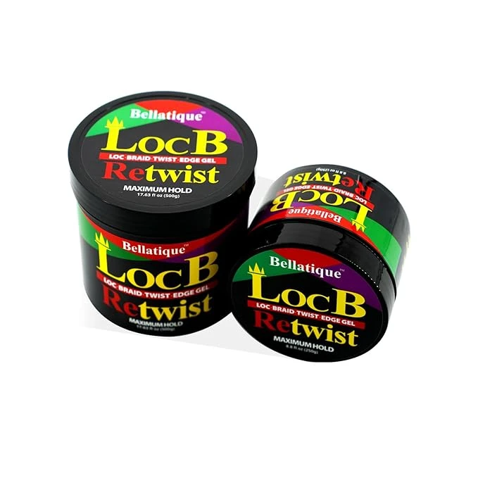 Loc B Retwist & Edge Gel – 48HR Hold For Locs 4 Loc B Retwist & Edge Gel – 48HR Hold For Locs - Image 2