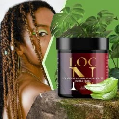 LOC N GEL LOC Twists Braids Wave Edge Gel Extra Hold 16oz 8 LOC N GEL LOC Twists Braids Wave Edge Gel Extra Hold 16oz -Beauty Exchanges loc n gel loc twists braids wave edge gel extra hold 16oz 543667