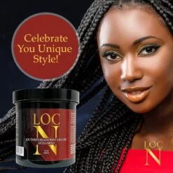 Loc Twist Braids Wave Edge Gel – Strong Hold & Shine -Beauty Exchanges loc twist braids wave edge gel strong hold shine 16 oz 132443