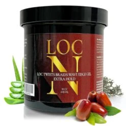 Loc Twist Braids Wave Edge Gel – Strong Hold & Shine