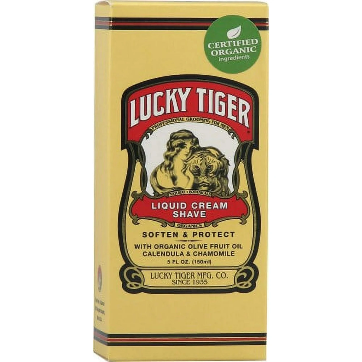 Lucky Tiger Liquid Cream Shave – Classic Barbershop Smoothness | 8 Oz 4 Lucky Tiger Liquid Cream Shave – Classic Barbershop Smoothness | 8 Oz - Image 2