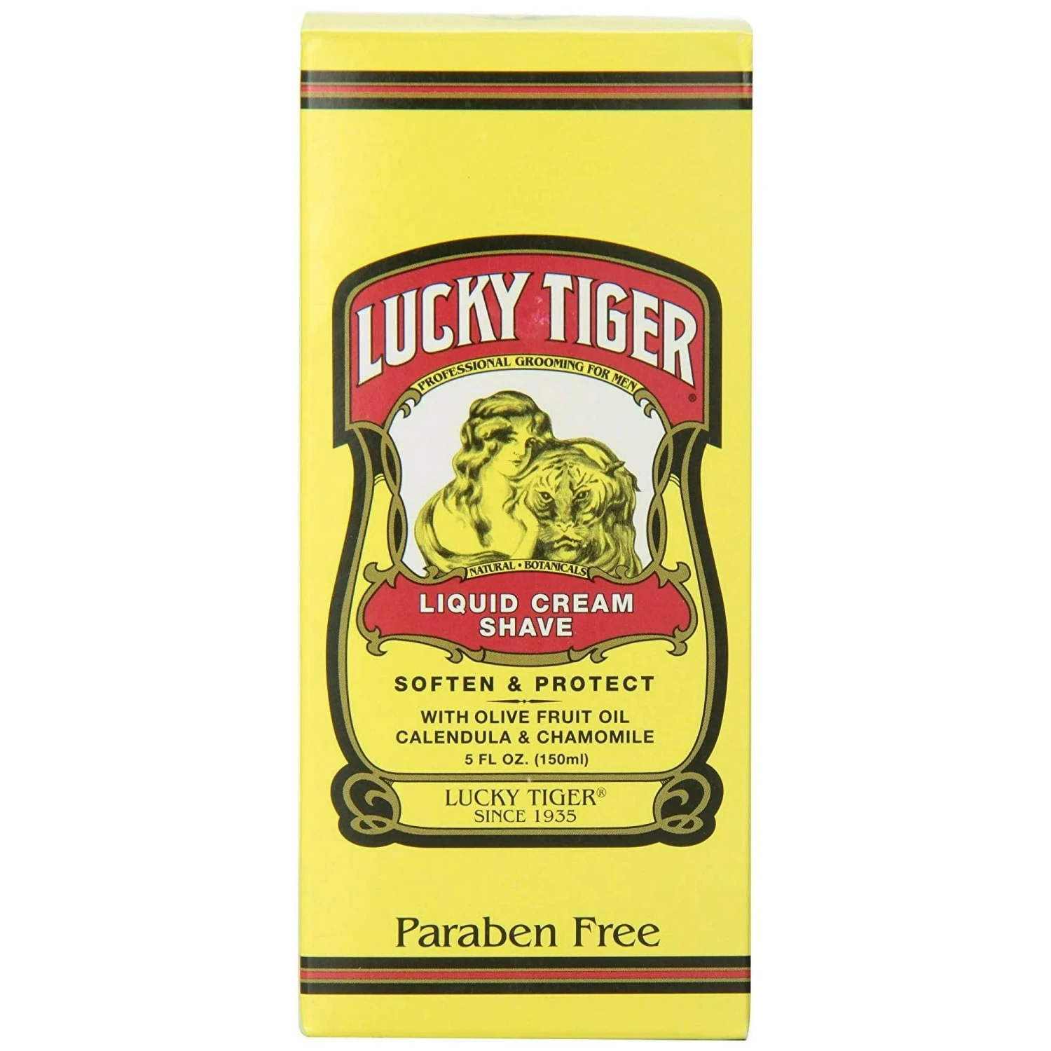Lucky Tiger Liquid Cream Shave – Classic Barbershop Smoothness | 8 Oz 5 Lucky Tiger Liquid Cream Shave – Classic Barbershop Smoothness | 8 Oz - Image 3