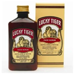 Lucky Tiger Liquid Cream Shave – Classic Barbershop Smoothness | 8 Oz