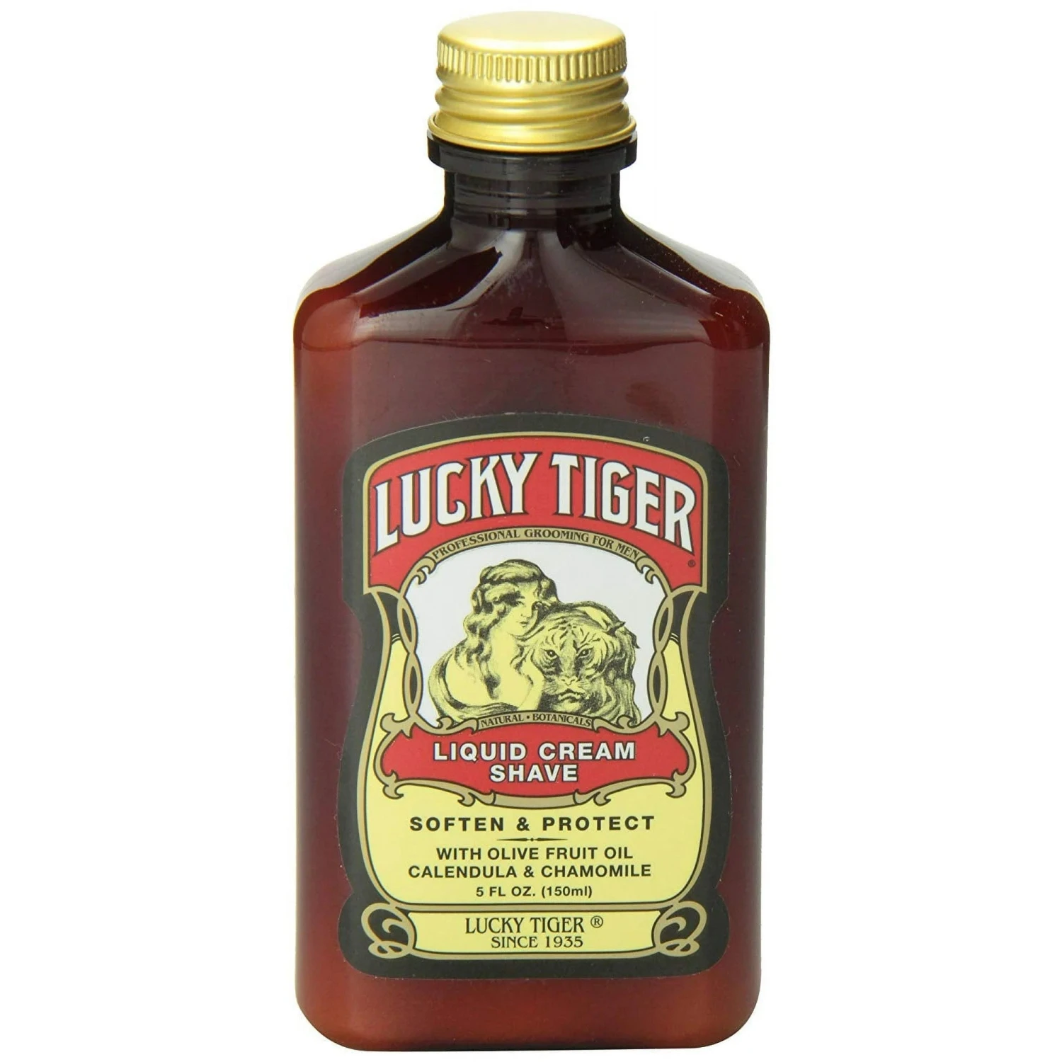 Lucky Tiger Liquid Cream Shave – Classic Barbershop Smoothness | 8 Oz 6 Lucky Tiger Liquid Cream Shave – Classic Barbershop Smoothness | 8 Oz - Image 4