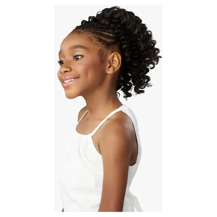 Sensationnel Lulu Pony Mini Synthetic Kids Ponytail - Gummy 4 Sensationnel Lulu Pony Mini Synthetic Kids Ponytail - Gummy - Image 2