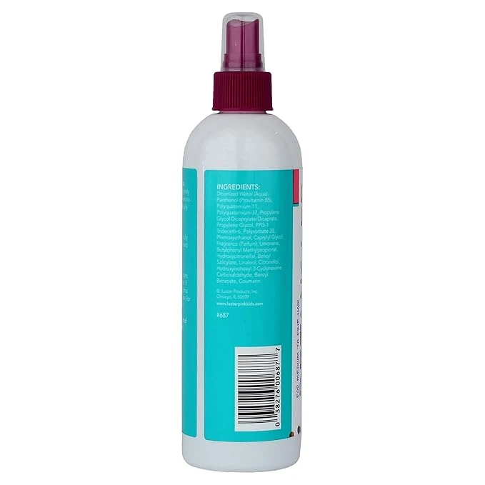 Luster’s Pink Kids Detangling Spray – Smooth & Style Ease – 12 Fl Oz 4 Luster’s Pink Kids Detangling Spray – Smooth & Style Ease – 12 Fl Oz - Image 2