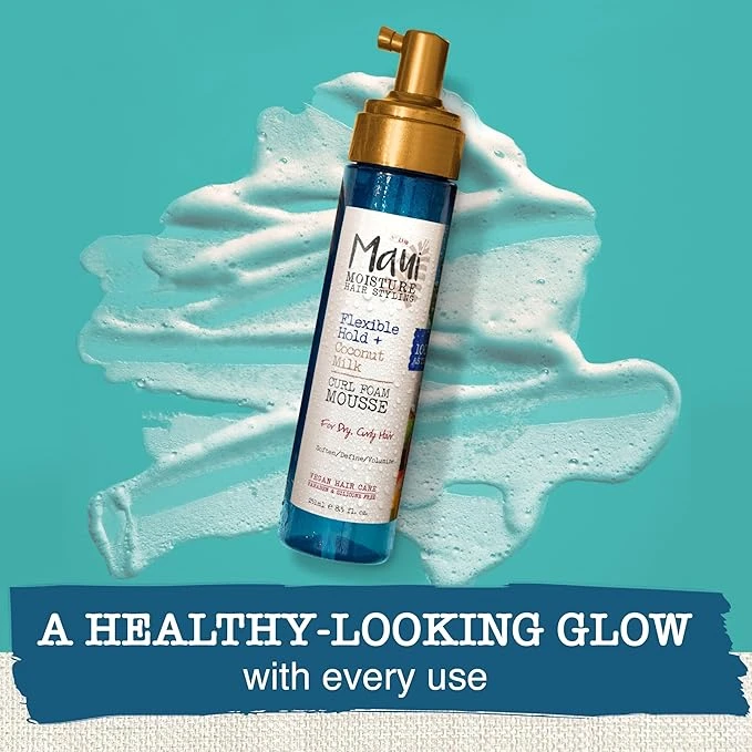 Mani Curl Foam Mousse – Coconut Milk 8.5 Oz 6 Mani Curl Foam Mousse – Coconut Milk 8.5 Oz - Image 4