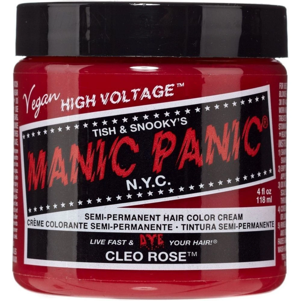 Manic Panic Creamtone Semi Permanent Hair Dye - Cleo Rose 4oz 3 Manic Panic Creamtone Semi Permanent Hair Dye - Cleo Rose 4oz