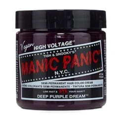 Manic Panic Creamtone Semi Permanent Hair Dye - Deep Purple Dream 4oz