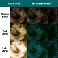 Manic Panic Creamtone Semi Permanent Hair Dye - Enchanted Forest 4oz -Beauty Exchanges manic panic creamtone semi permanent hair dye enchanted forest 4oz 663482