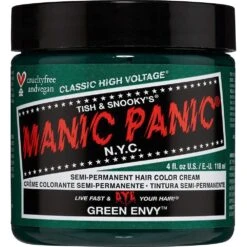 Manic Panic Creamtone Semi Permanent Hair Dye - Green Envy 4oz
