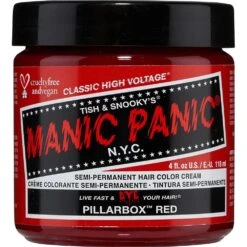 Manic Panic Creamtone Semi Permanent Hair Dye - Pillarbox Red 4oz