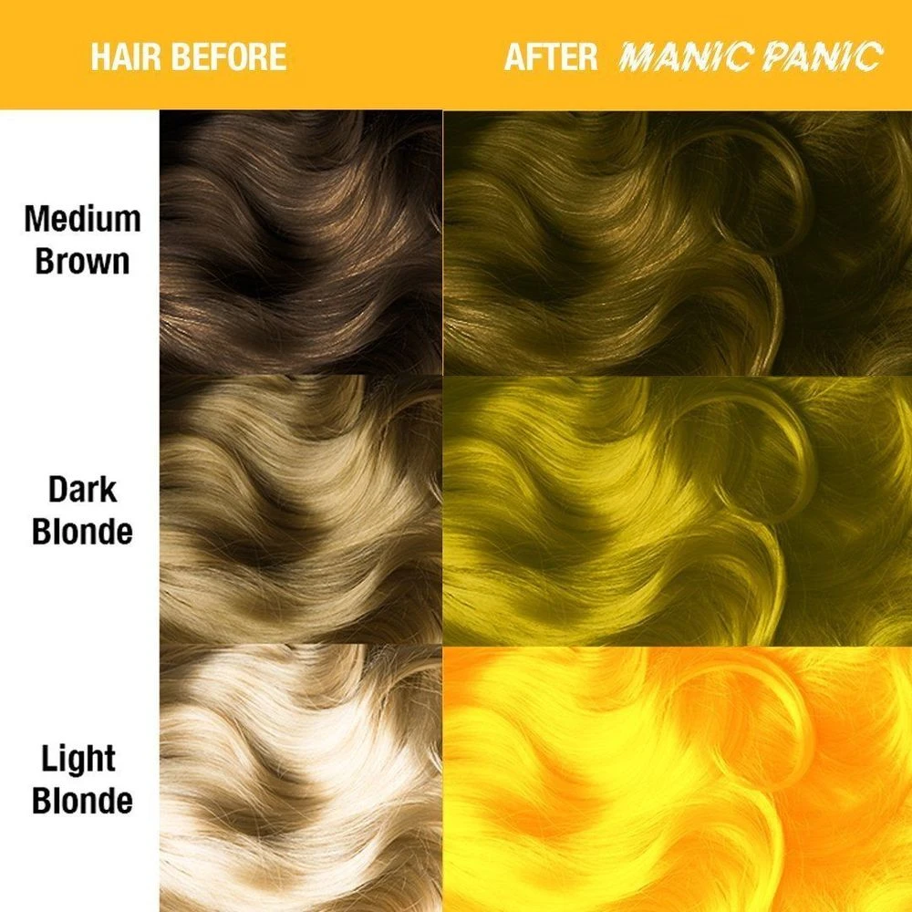 Manic Panic Creamtone Semi Permanent Hair Dye - Sunshine 4oz 6 Manic Panic Creamtone Semi Permanent Hair Dye - Sunshine 4oz - Image 4