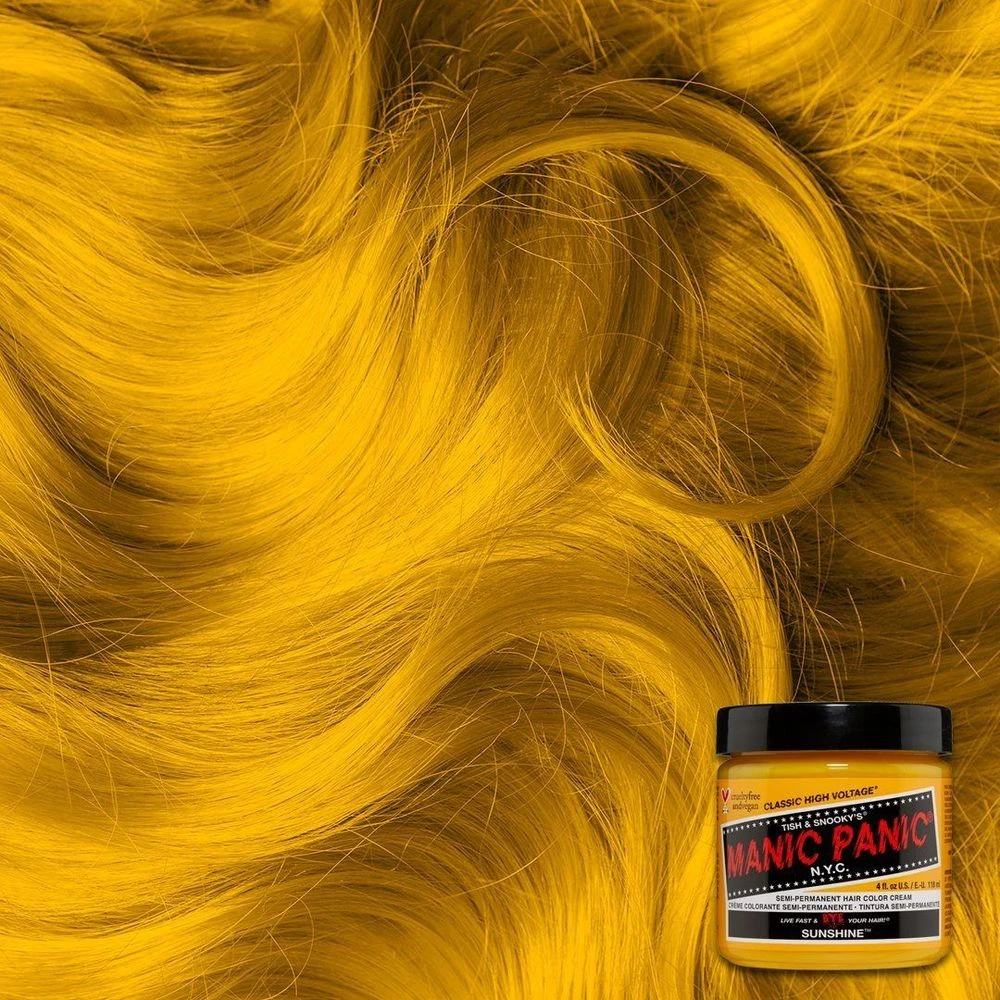 Manic Panic Creamtone Semi Permanent Hair Dye - Sunshine 4oz 5 Manic Panic Creamtone Semi Permanent Hair Dye - Sunshine 4oz - Image 3