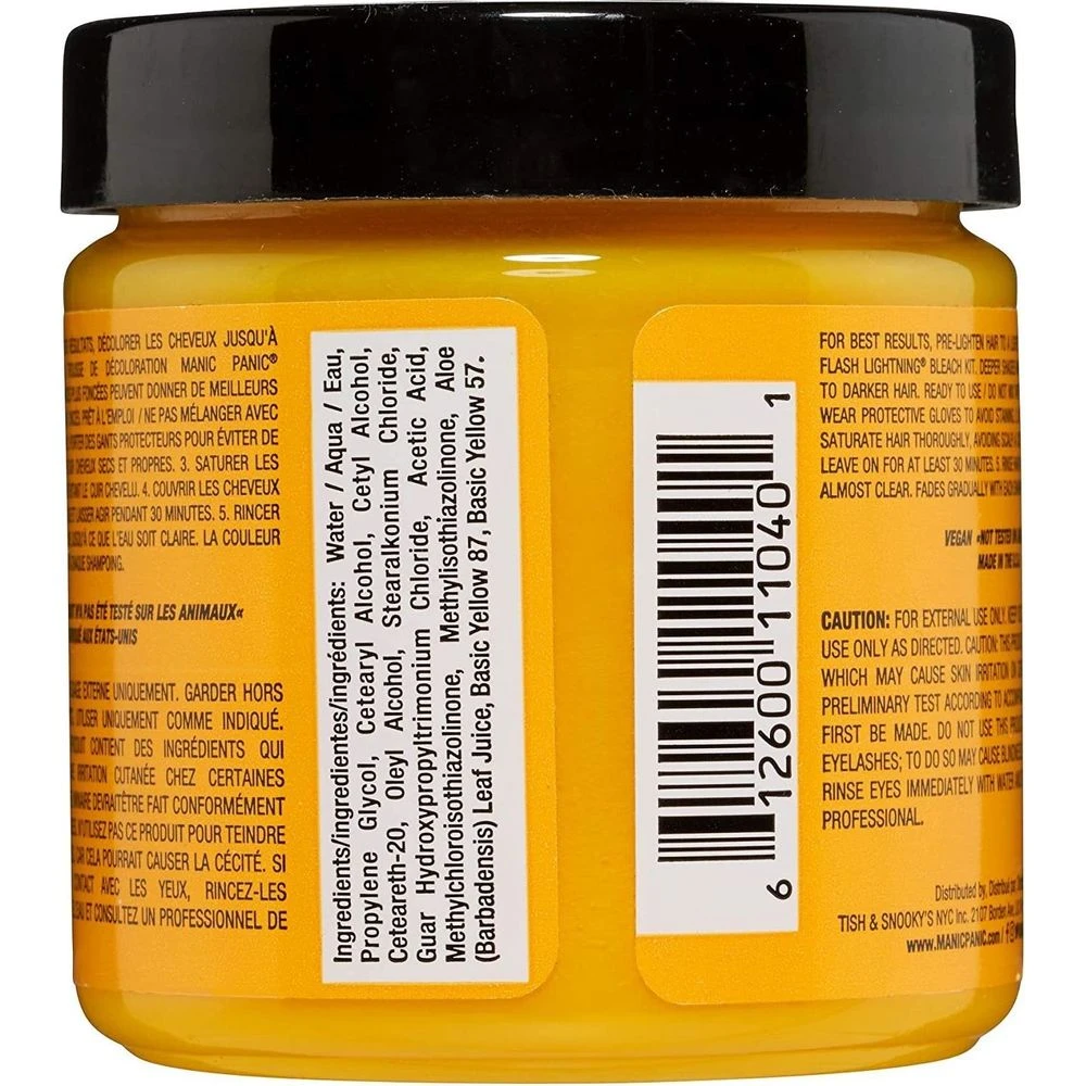Manic Panic Creamtone Semi Permanent Hair Dye - Sunshine 4oz 4 Manic Panic Creamtone Semi Permanent Hair Dye - Sunshine 4oz - Image 2