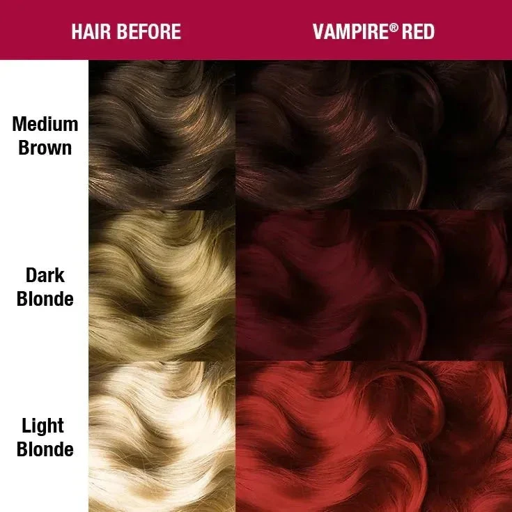 Manic Panic Creamtone Semi Permanent Hair Dye - Vampire Red 4oz 6 Manic Panic Creamtone Semi Permanent Hair Dye - Vampire Red 4oz - Image 4