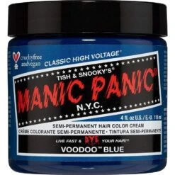 Manic Panic Creamtone Semi Permanent Hair Dye - VooDoo Blue 4oz